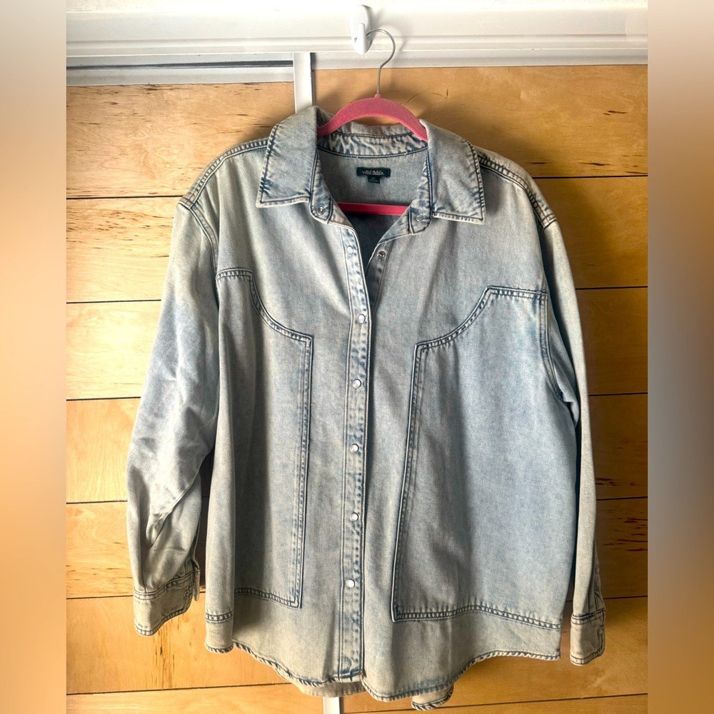 Wild Fable Light Blue Denim Jacket